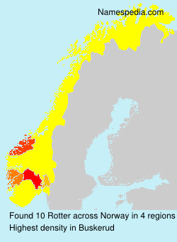 Surname Rotter in Norway Surname Rotter in Norway