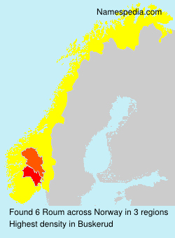 Surname Roum in Norway Surname Roum in Norway