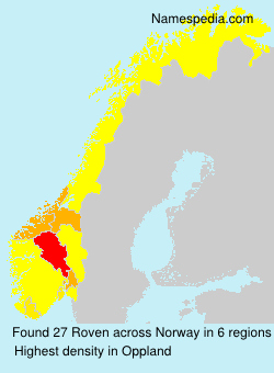Surname Roven in Norway Surname Roven in Norway