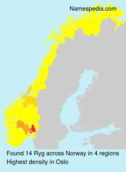 Surname Ryg in Norway Surname Ryg in Norway