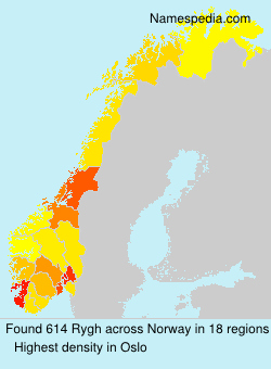 Surname Rygh in Norway Surname Rygh in Norway