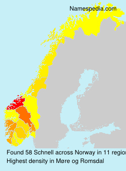 Surname Schnell in Norway Surname Schnell in Norway