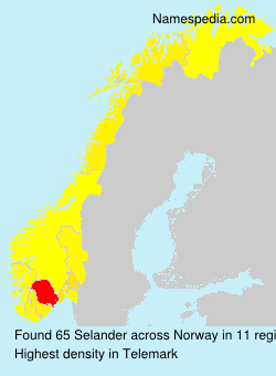 Surname Selander in Norway Surname Selander in Norway