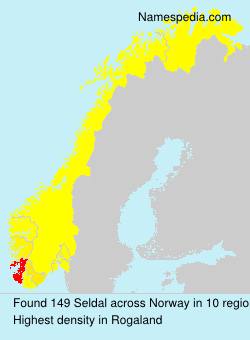 Surname Seldal in Norway Surname Seldal in Norway