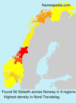 Surname Selseth in Norway Surname Selseth in Norway