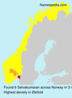 Surname Selvakumaran in Norway Surname Selvakumaran in Norway
