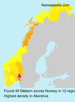 Surname Sibbern in Norway Surname Sibbern in Norway
