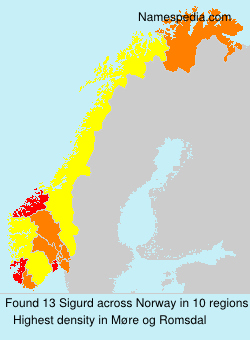 Surname Sigurd in Norway Surname Sigurd in Norway