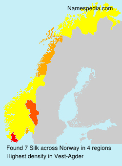 Surname Silk in Norway Surname Silk in Norway