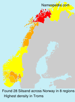 Surname Silsand in Norway Surname Silsand in Norway