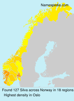 Surname Silva in Norway Surname Silva in Norway