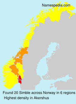 Surname Simble in Norway Surname Simble in Norway