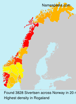 Surname Sivertsen in Norway Surname Sivertsen in Norway