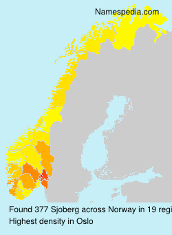 Surname Sjoberg in Norway Surname Sjoberg in Norway