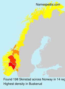 Surname Skinstad in Norway