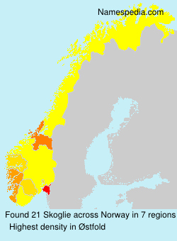 Surname Skoglie in Norway Surname Skoglie in Norway