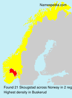Surname Skougstad in Norway Surname Skougstad in Norway