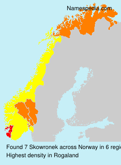 Surname Skowronek in Norway Surname Skowronek in Norway