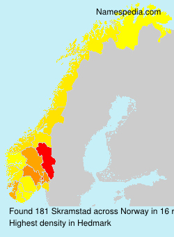 Surname Skramstad in Norway Surname Skramstad in Norway