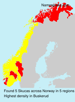 Surname Skucas in Norway Surname Skucas in Norway