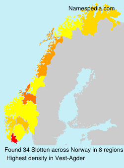 Surname Slotten in Norway Surname Slotten in Norway