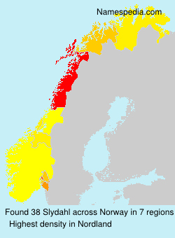 Surname Slydahl in Norway Surname Slydahl in Norway