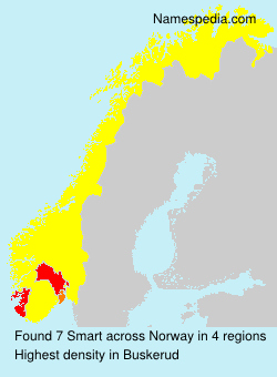 Surname Smart in Norway Surname Smart in Norway