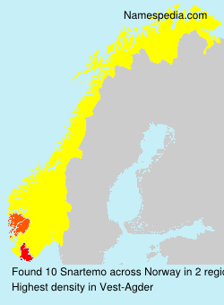 Surname Snartemo in Norway Surname Snartemo in Norway