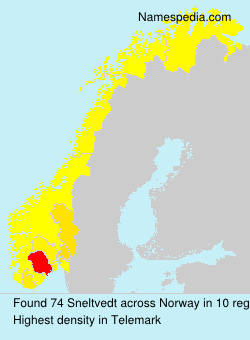 Surname Sneltvedt in Norway Surname Sneltvedt in Norway