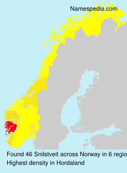 Surname Snilstveit in Norway Surname Snilstveit in Norway