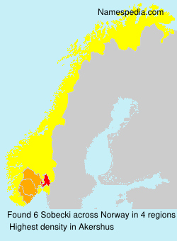 Surname Sobecki in Norway Surname Sobecki in Norway