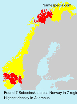 Surname Sobocinski in Norway Surname Sobocinski in Norway
