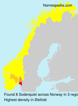 Surname Soderquist in Norway Surname Soderquist in Norway