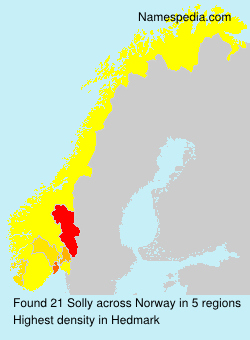 Surname Solly in Norway Surname Solly in Norway