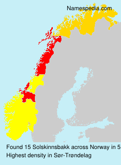 Surname Solskinnsbakk in Norway Surname Solskinnsbakk in Norway