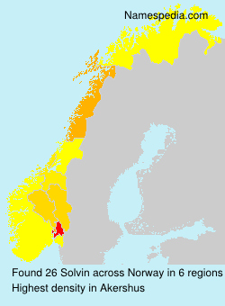 Surname Solvin in Norway Surname Solvin in Norway