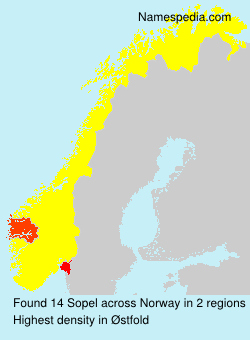 Surname Sopel in Norway Surname Sopel in Norway