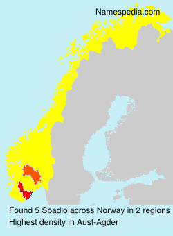 Surname Spadlo in Norway Surname Spadlo in Norway
