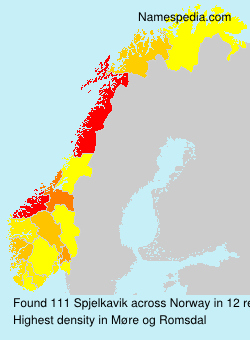 Surname Spjelkavik in Norway Surname Spjelkavik in Norway