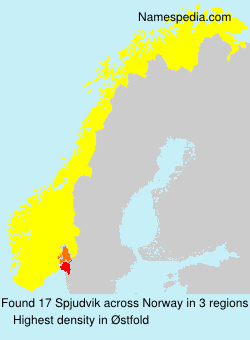 Surname Spjudvik in Norway Surname Spjudvik in Norway