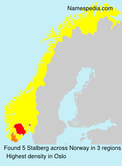 Surname Stalberg in Norway Surname Stalberg in Norway