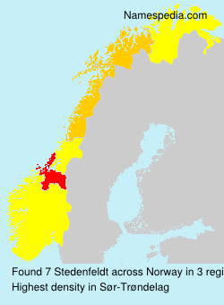 Surname Stedenfeldt in Norway Surname Stedenfeldt in Norway