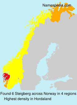 Surname Steigberg in Norway Surname Steigberg in Norway