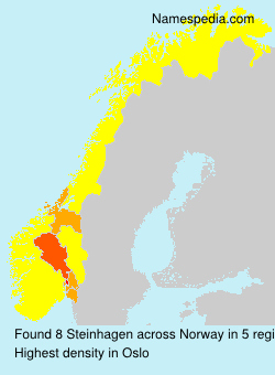 Surname Steinhagen in Norway Surname Steinhagen in Norway