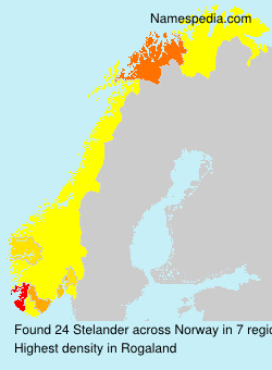 Surname Stelander in Norway Surname Stelander in Norway