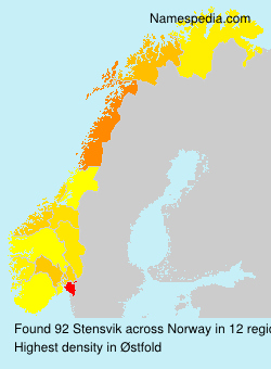 Surname Stensvik in Norway Surname Stensvik in Norway