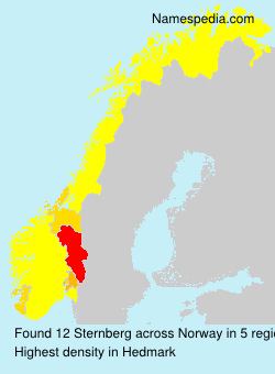 Surname Sternberg in Norway Surname Sternberg in Norway