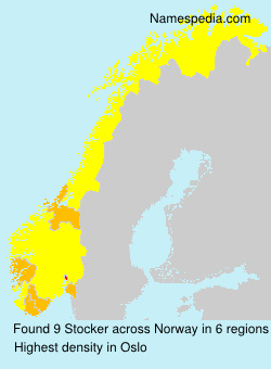 Surname Stocker in Norway Surname Stocker in Norway