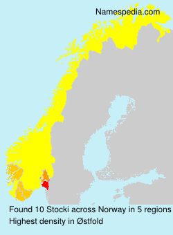 Surname Stocki in Norway Surname Stocki in Norway