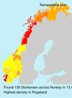 Surname Storkersen in Norway Surname Storkersen in Norway
